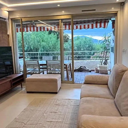 Jardin Terrasse Eden Tropez - Parking Pool Ac 4p Apartment *